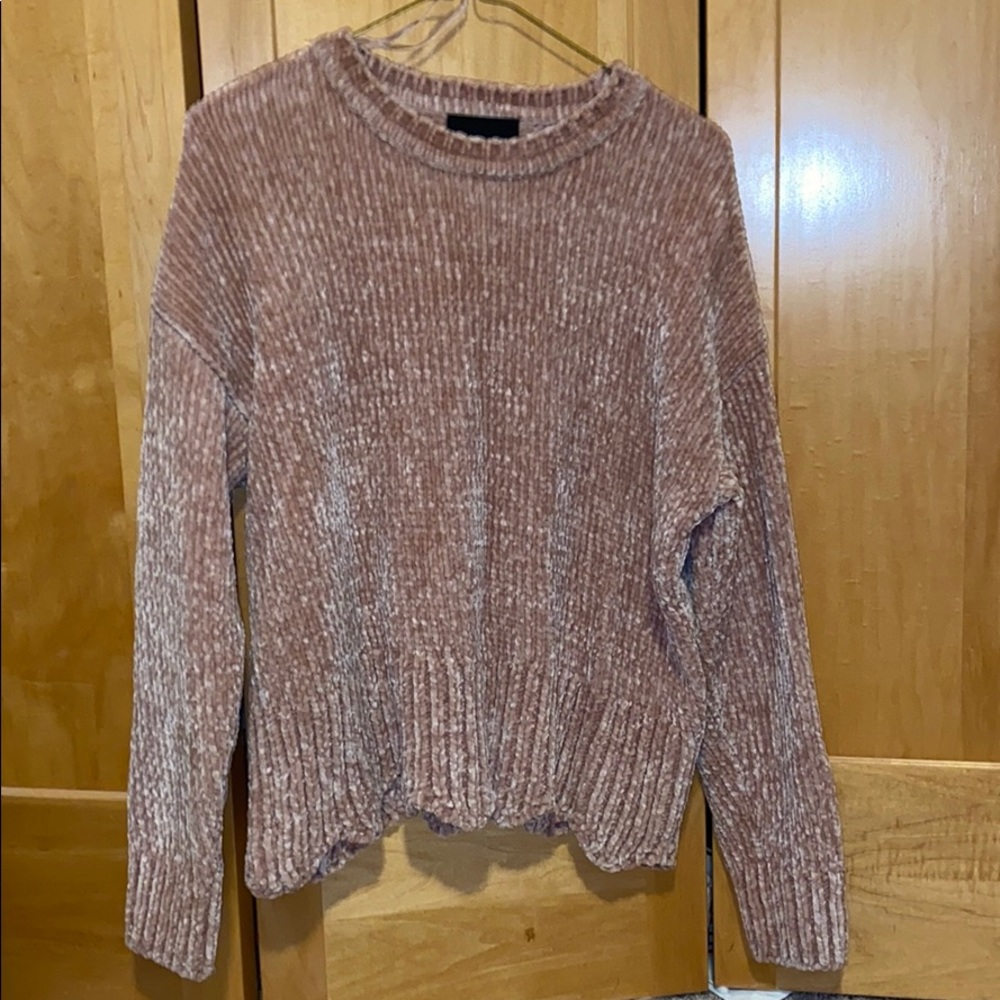 Light Pink scalloped top